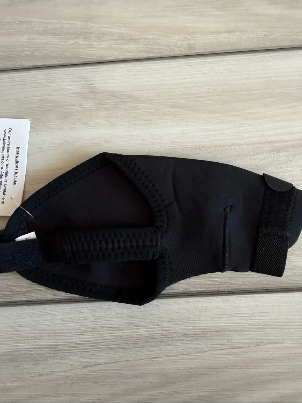 Tailwindpets Single Knee Brace Left Side Black XS NWT IN PACKAGE